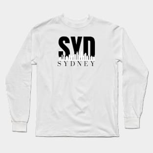 Sydney T-shirt print | Travel and Adventures Long Sleeve T-Shirt